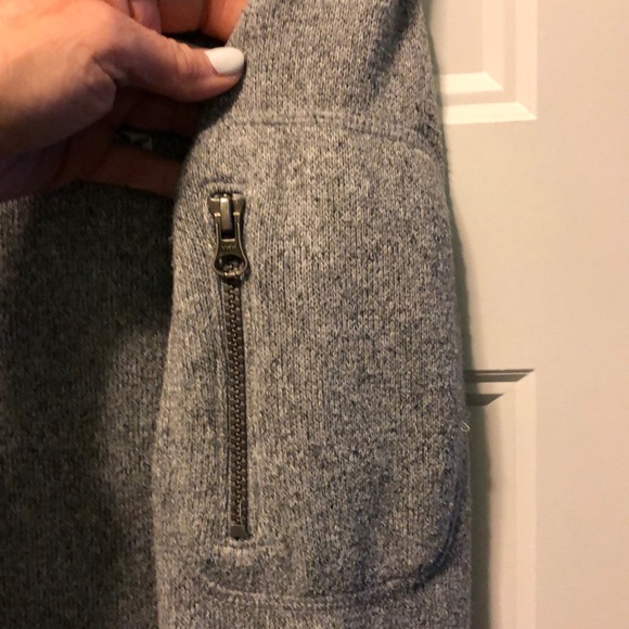 Athletic zip-up fleece jacket - Picture 4 of 4